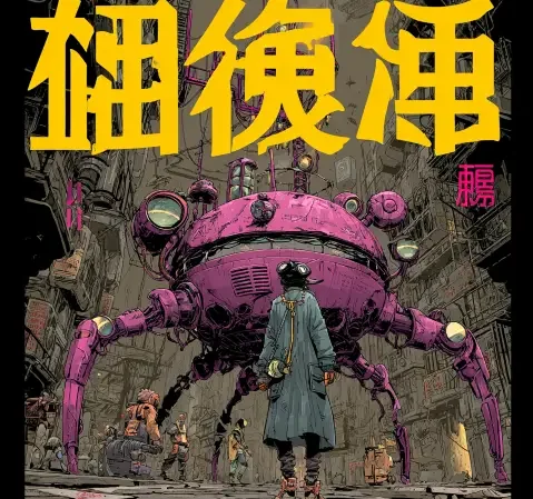 悬疑题材漫画的紧张氛围示意图